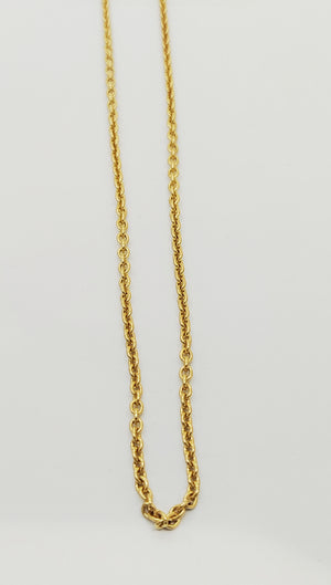 Collier en Or Jaune 18 carats - 16.52 Grs
