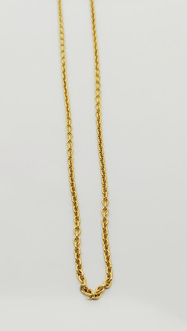 Collier en Or Jaune 18 carats - 16.52 Grs