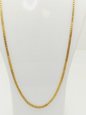 Collier Or Jaune 18 carats - 12.39 Grs
