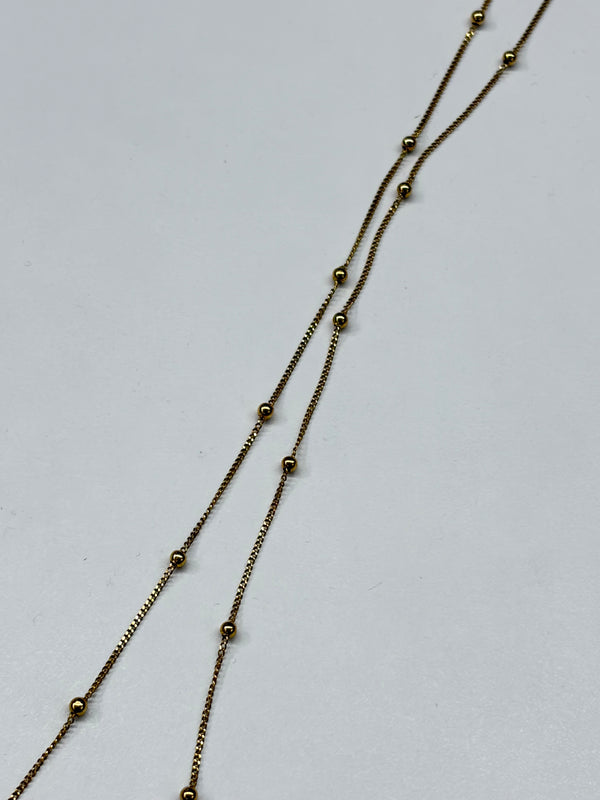 Collier Princesse en Or Jaune 750/1000