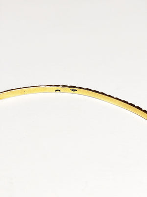 Bracelet Jonc en Or Jaune 18K 7.74 Grs