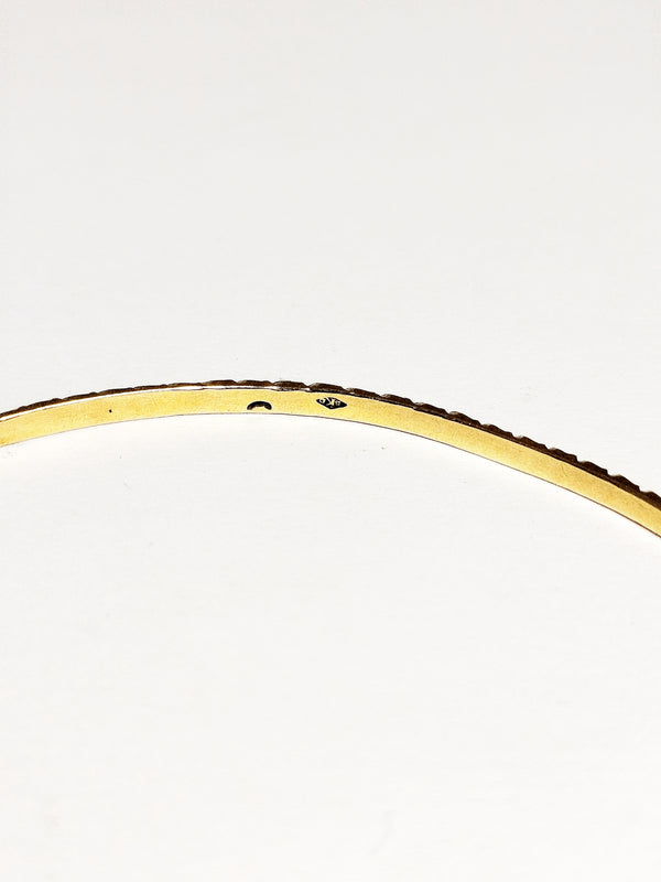 Bracelet Jonc en Or Jaune 18K 7.74 Grs
