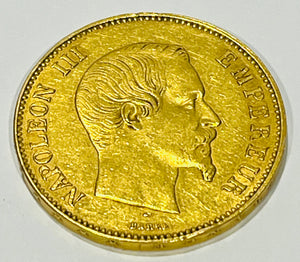 Pièce 100 Francs Napoléon en Or Jaune 20K - 32.24