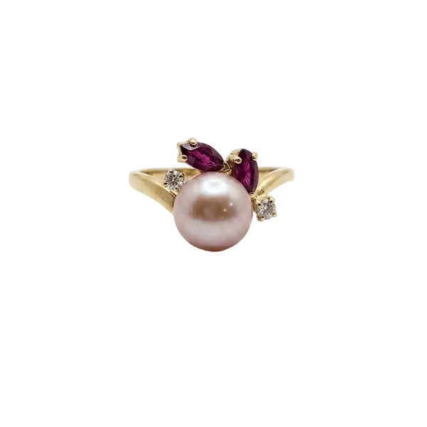 Bague en Or Jaune 18K - 3.78 Grs - Taille 57