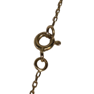 Collier Matinée en Or Jaune 18k - 5.66 G avec Diamants