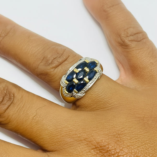 Bague en Or jaune 18K - 6g