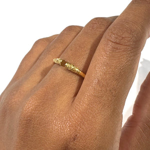 Bague Ancienne en Or Jaune 18K