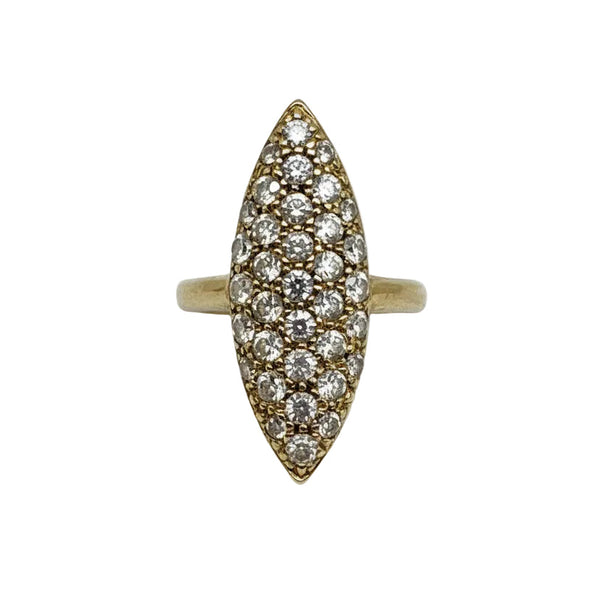 Bague en or jaune 18k - 5.90 G