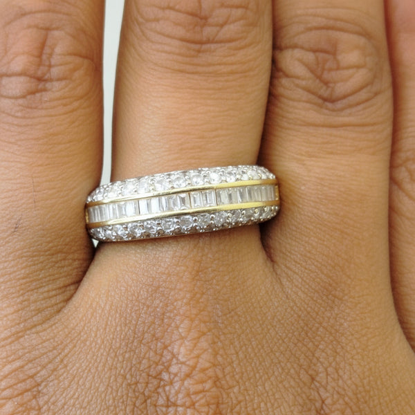 Bague en Or Jaune 18 K - 5.94 G