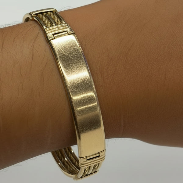 Bracelet Jonc en Or Jaune 18 K - 40.07 G