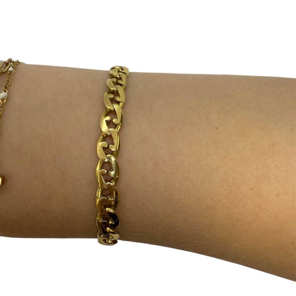 Bracelet en Or Jaune Marine 18 Carats - 19.23 Grs