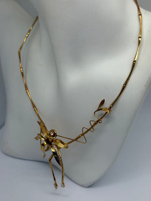 Collier Ras du Cou en Or Jaune 18K - 19.85 Grs