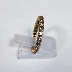 Bague en Or jaune 18K - Taille 51