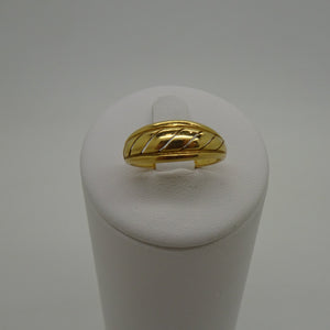 Bague en or jaune 18K Taille-52