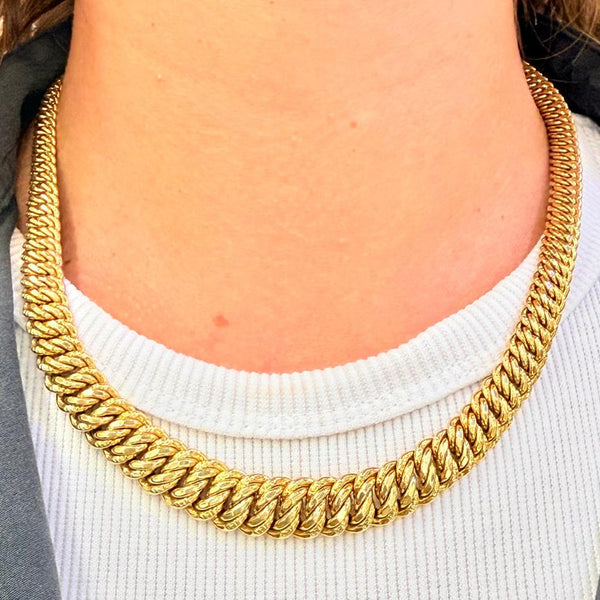 Collier en Or Jaune 18K - 34.75g