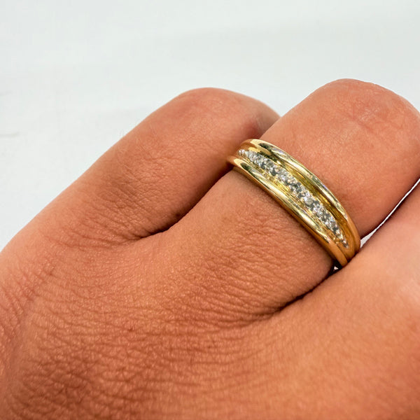 Bague en or jaune 18k - Taille 52 - 2.30 Grs