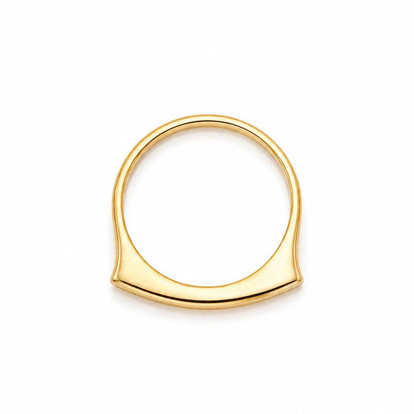 Bague Or jaune et blanc 18K - Diamants - Taille 54 - 3.17G