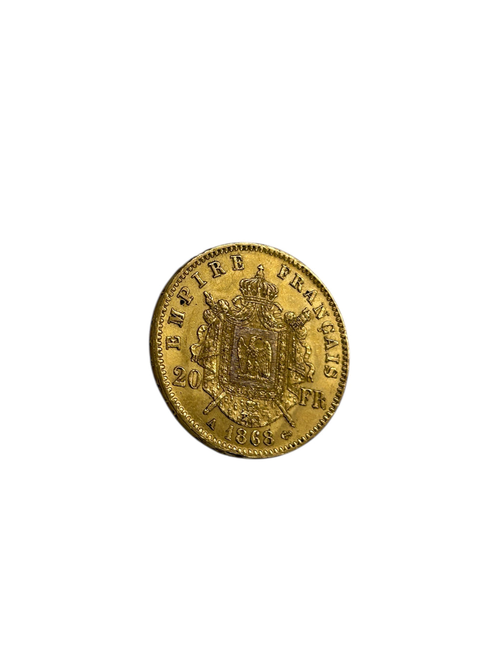 20 Francs Or Napoléon III 1868 - Élégance Impériale