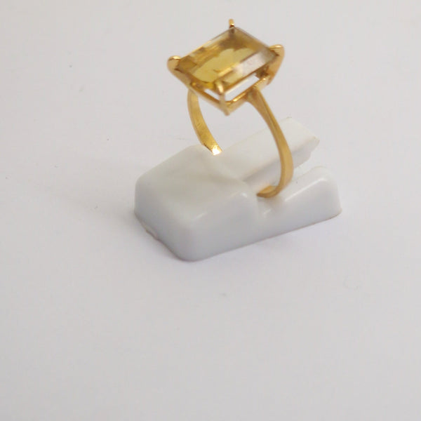 Bague en OR Jaune 18K Taille-52