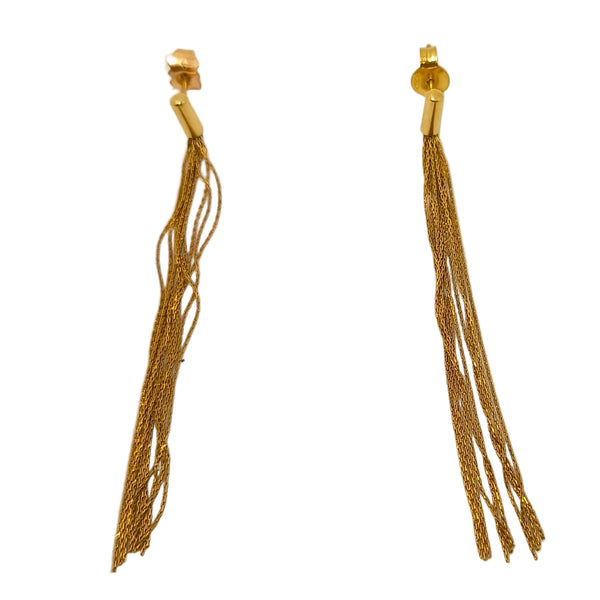 Boucles d'oreilles en Or Jaune 18K - 2.17Grs