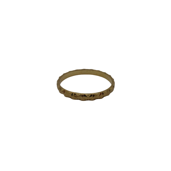 Bague Alliance Or Jaune 18K - Taille 51