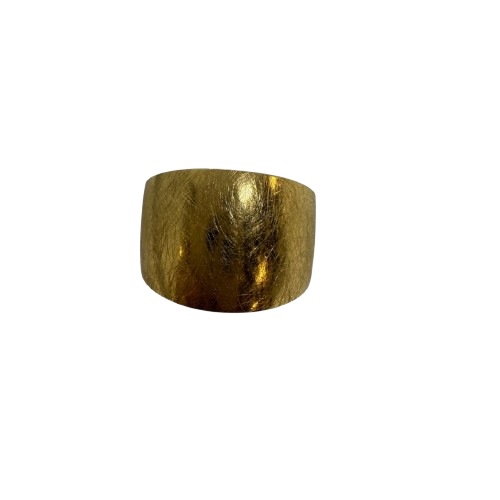 Bague Jonc en Or Jaune 18 K - Taille 56