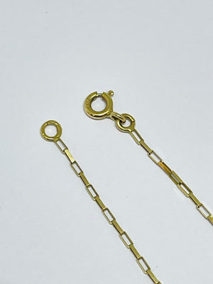 Collier Princesse en Or Jaune 18 K - 2.35 G