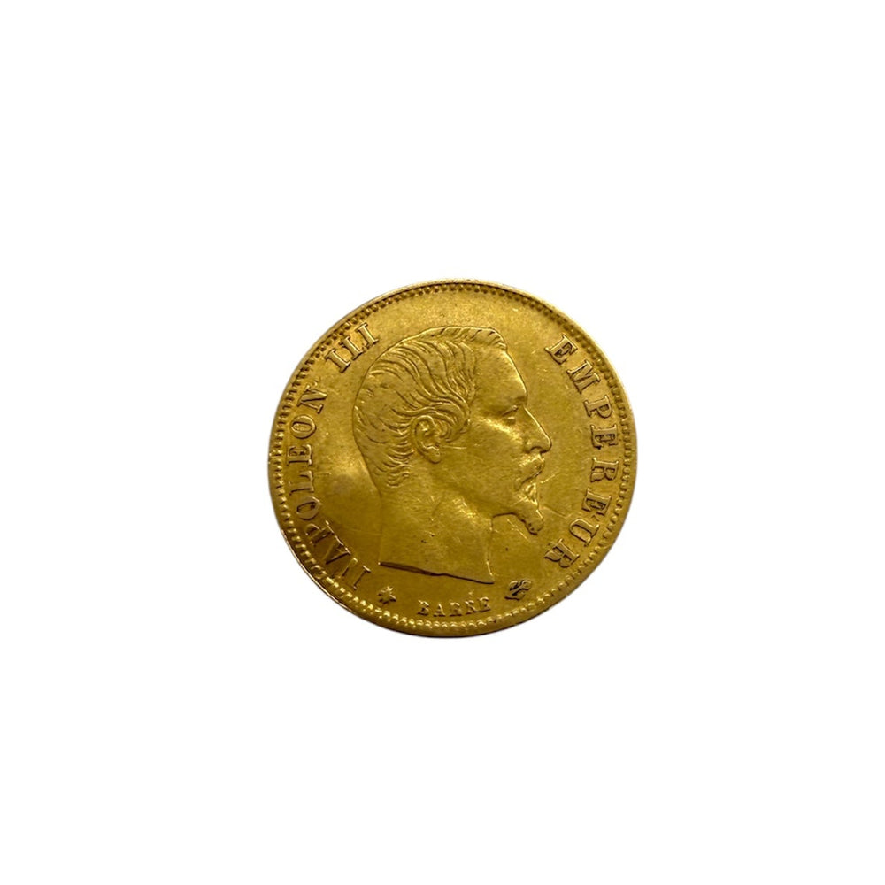 Pièce 5 Francs Or Napoléon III 20K - 1.6 G