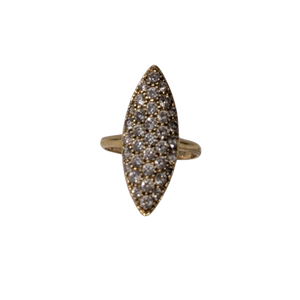 Bagues Marquise Or Jaune Taille-54