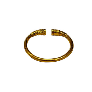 Bague jonc en or jaune 18k - Taille 66