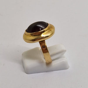 Bague Ancienne en Or Jaune 18 Carats Taille-53