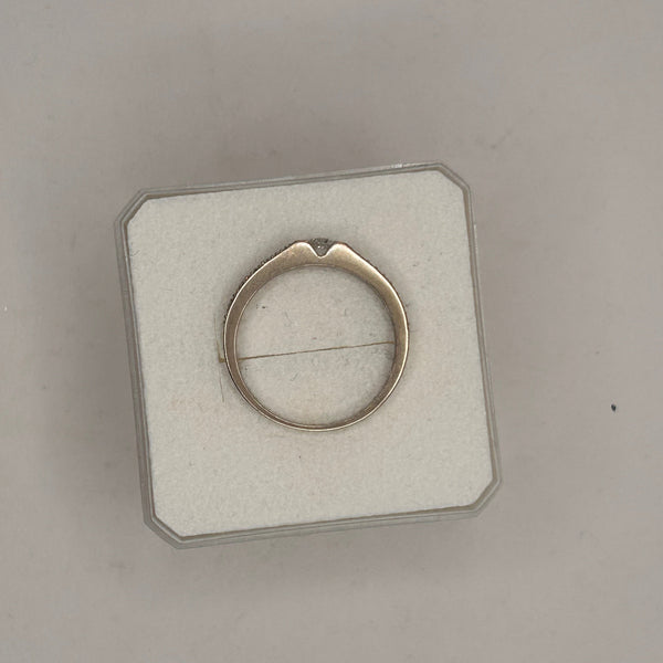Bague Alliance Diamantée en Or Blanc 18K