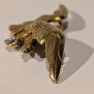 Broche en or jaune 18K 12.61 Grs