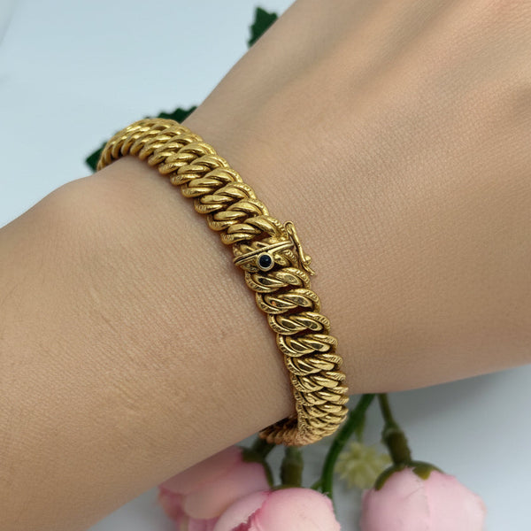 Bracelet Maillon en Or Jaune 18K - 14.07G