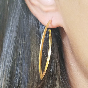 Boucles d'oreilles en Or jaune 18K -  2.12G