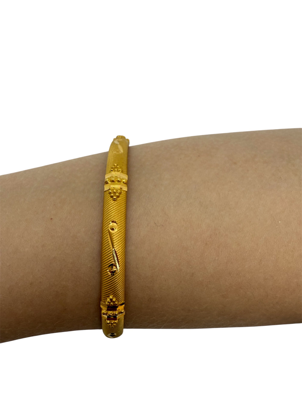 Bracelet Jonc en Or Jaune 22K 15.13 Grs