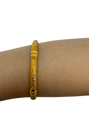 Bracelet Jonc en Or Jaune 22K 15.13 Grs