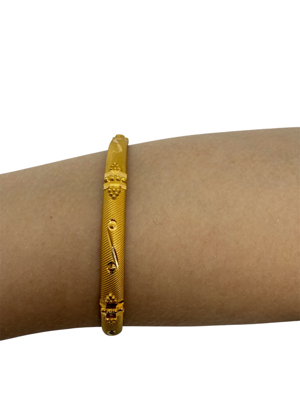 Bracelet Jonc en Or Jaune 22K 15.13 Grs