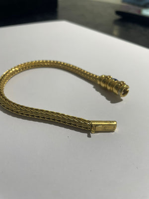 Bracelet en or jaune 18K 40.73 Grs