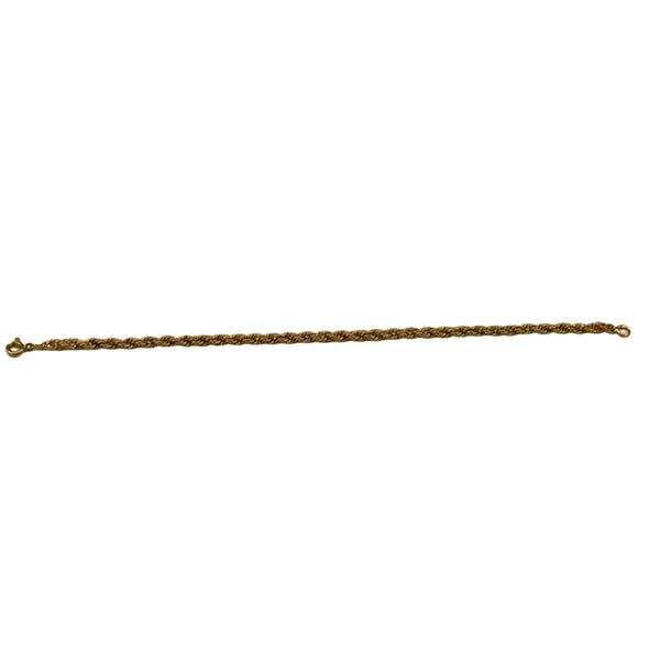Bracelet maillon en or jaune 18K