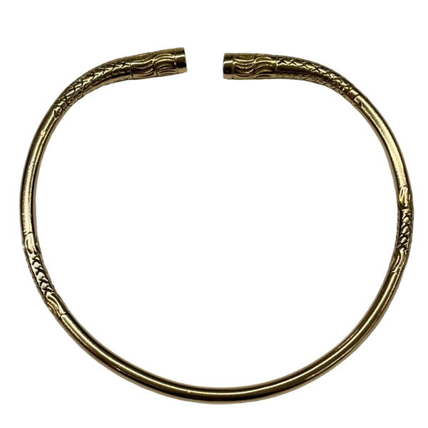 Bracelet Jonc en Or Jaune 18k