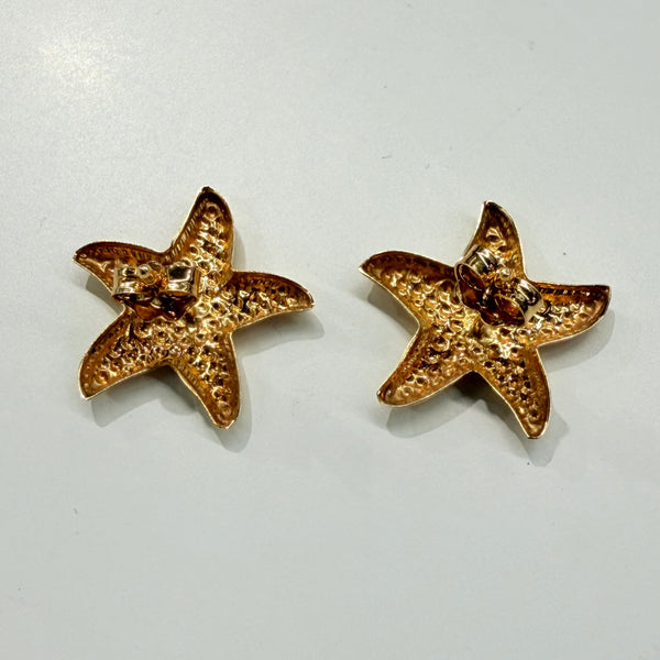 Boucles d'oreilles en or jaune 18 K - 1.31 G