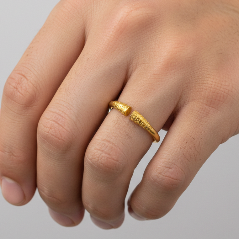 Jonc en Or Jaune 18K