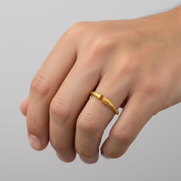 Jonc en Or Jaune 18K