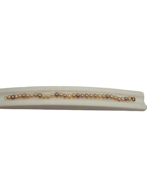 Bracelet perles en Or Jaune 18K - 7.46 Grs