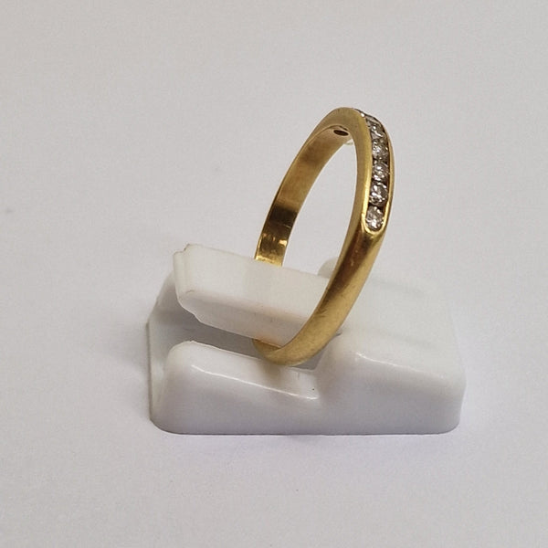 Bague en Or Jaune 18K Taille-57