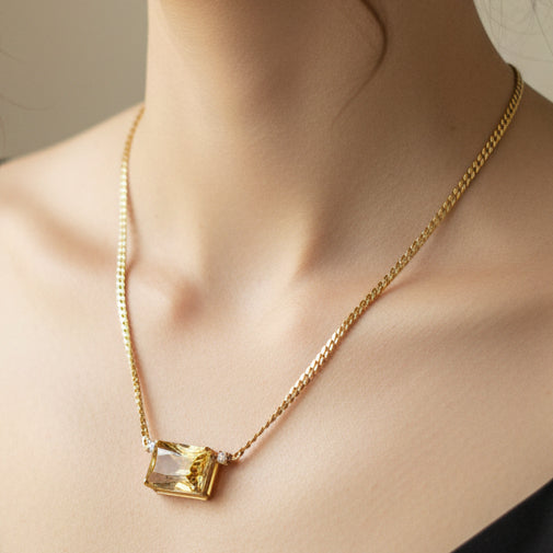 Collier Or Jaune 18 carats Maille Anglaise
