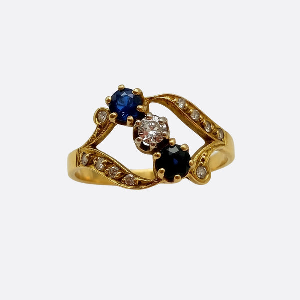 Bague en Or Jaune  18 K - 2.57 G