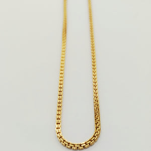 Collier Or Jaune 18 carats - 12.39 Grs