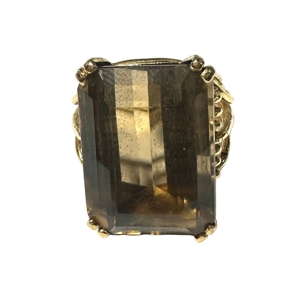 Bague empiérée en Or Jaune 18 Carats